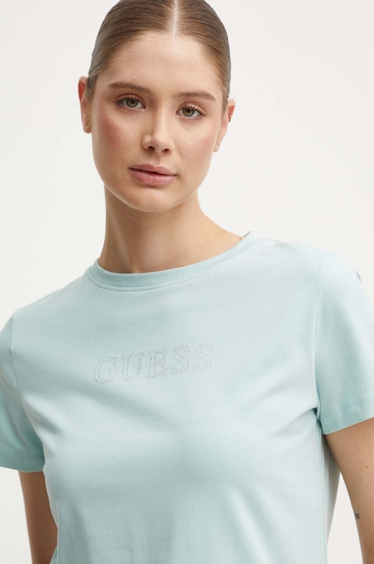 Guess tricou BRIANA verde V3BI11.J1314