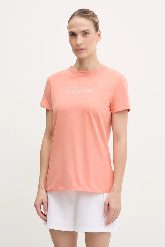 Футболка Guess BRIANA помаранчевий V3BI11.J1314