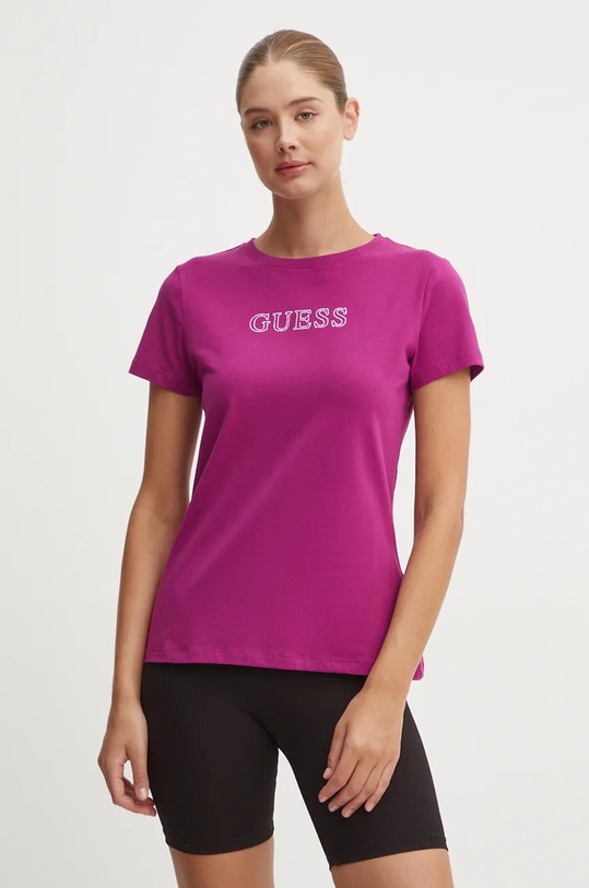 Guess tricou BRIANA violet V3BI11.J1314