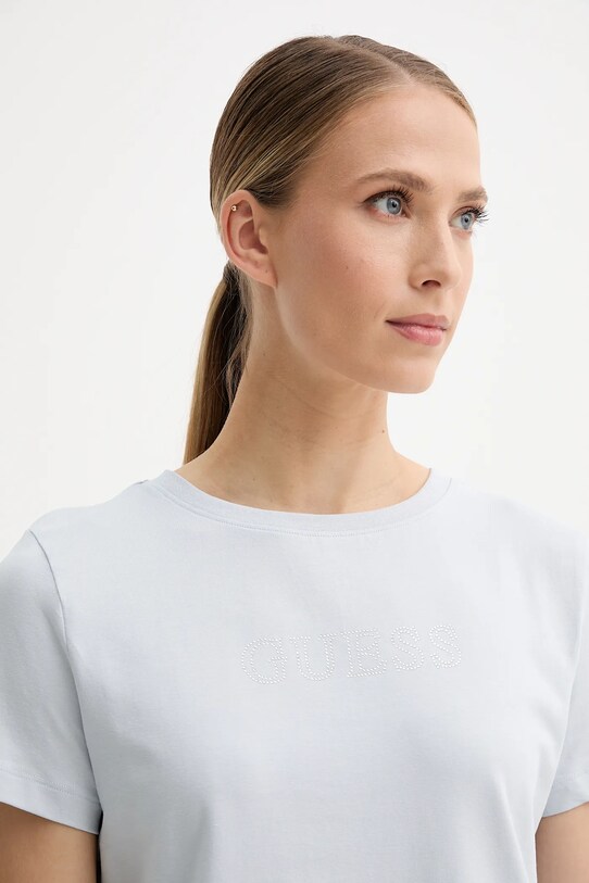 Футболка Guess BRIANA блакитний V3BI11.J1314