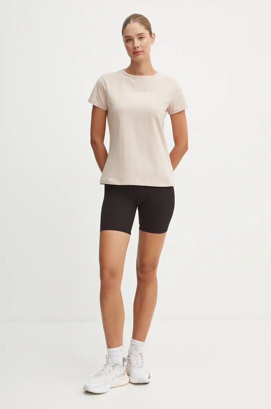 Guess t-shirt BRIANA V3BI11.J1314 bézs NC24