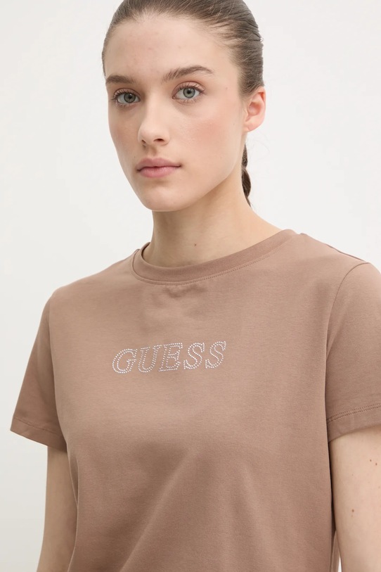 Футболка Guess BRIANA коричневий V3BI11.J1314