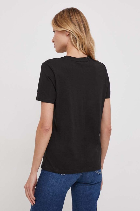 Odzież Tommy Hilfiger t-shirt WW0WW40273 czarny