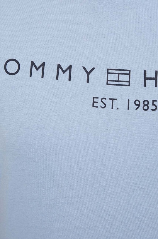Tommy Hilfiger pamut póló kék WW0WW40276