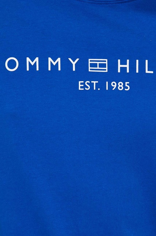 Tommy Hilfiger t-shirt bawełniany WW0WW40276 niebieski