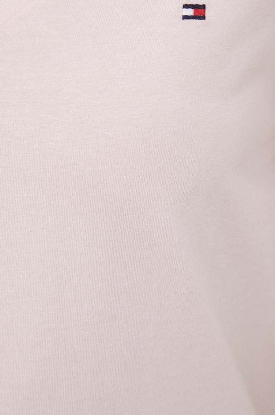 Tommy Hilfiger t-shirt bawełniany różowy WW0WW39781