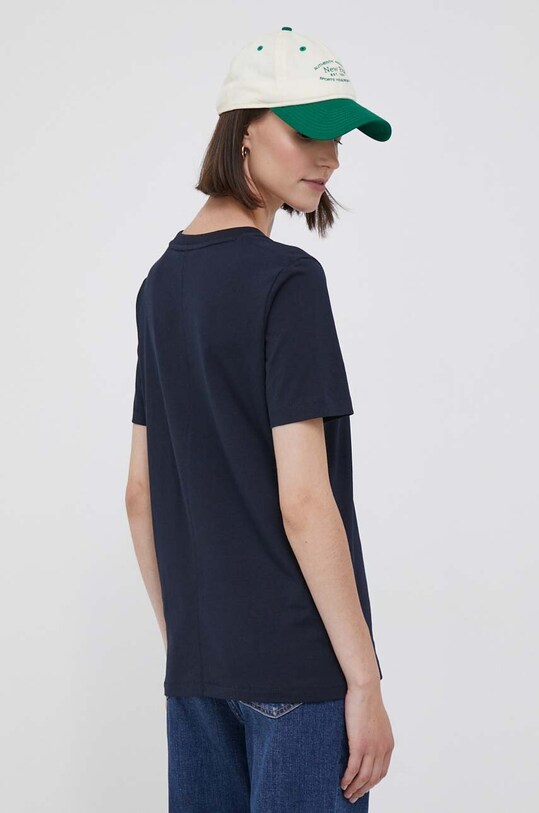 Îmbrăcăminte Tommy Hilfiger tricou din bumbac WW0WW39848 bleumarin
