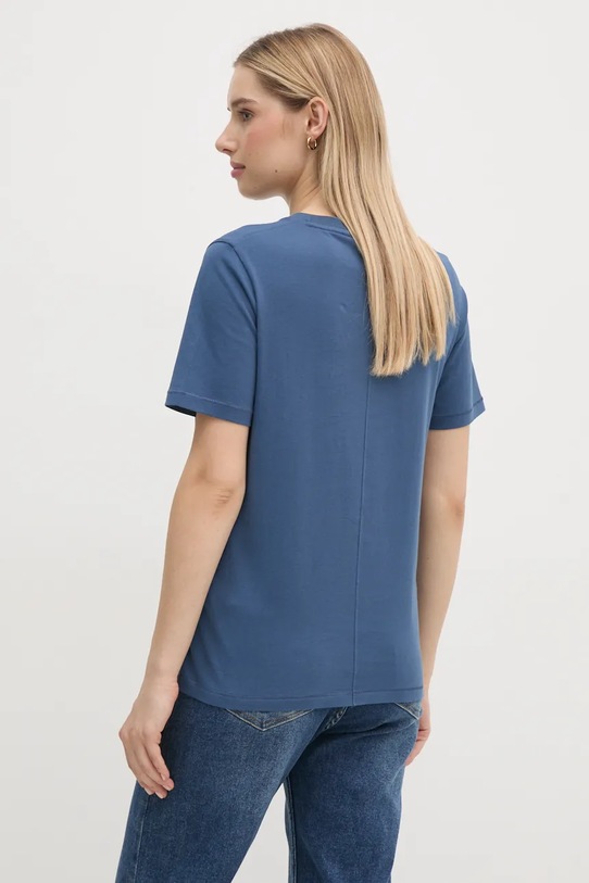 Oblečení Bavlněné tričko Tommy Hilfiger WW0WW39848 modrá