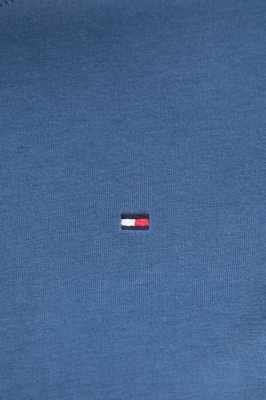 Bavlněné tričko Tommy Hilfiger WW0WW39848 modrá