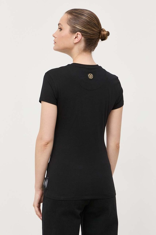 Oblečenie Bavlnené tričko PLEIN SPORT FACC.WTK2935.SJY001N čierna