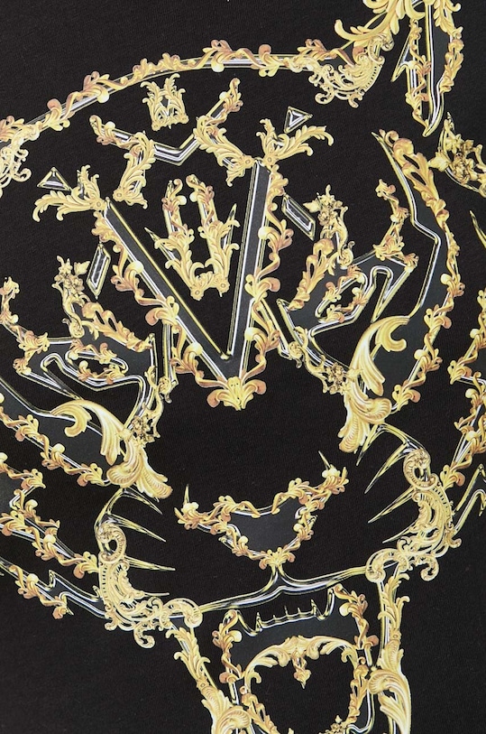 Bavlnené tričko PLEIN SPORT FACC.WTK2935.SJY001N čierna