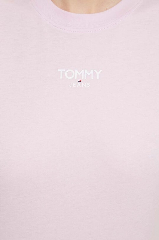 Tommy Jeans t-shirt DW0DW16435 różowy