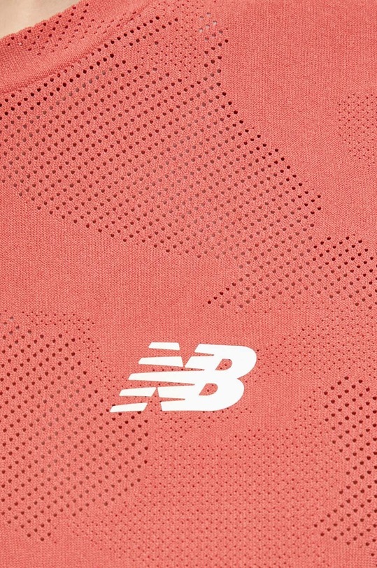 Bežecké tričko New Balance Q Speed WT33281ASU červená