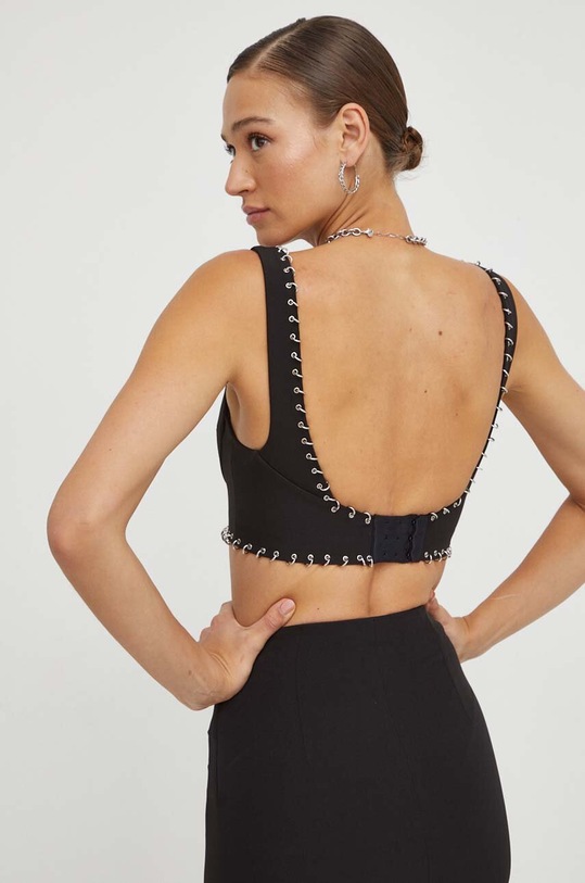 Ρούχα Top Patrizia Pepe 2C1519.A360 μαύρο