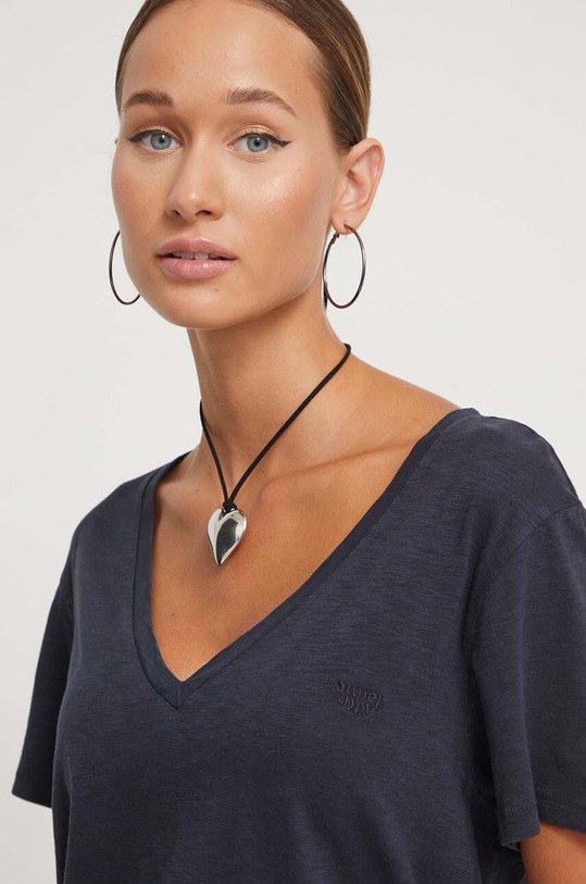 Kratka majica Superdry mornarsko modra W1011181A.98T