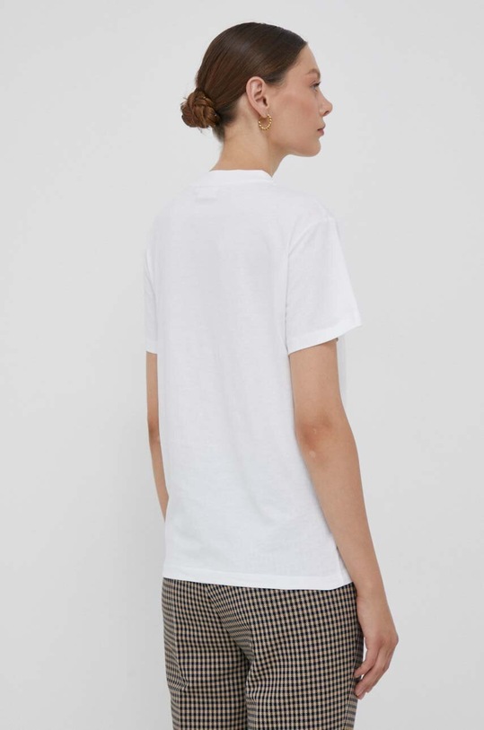 Ρούχα Βαμβακερό μπλουζάκι Calvin Klein K20K206814 μπεζ