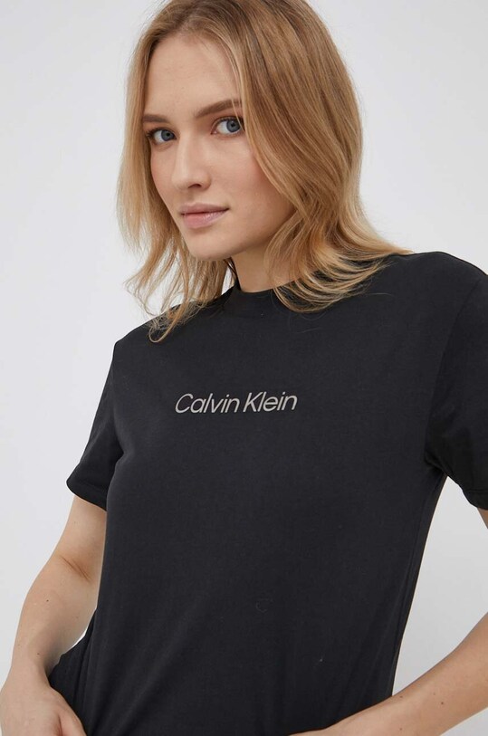 Calvin Klein t-shirt bawełniany czarny K20K206814