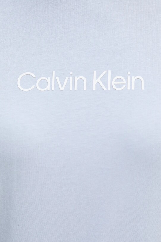 Bavlnené tričko Calvin Klein K20K205448 modrá
