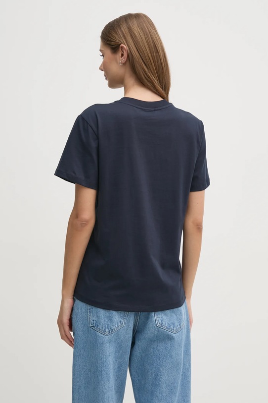 Одежда Хлопковая футболка Calvin Klein K20K205448 тёмно-синий