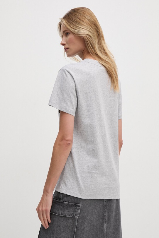 Odzież Calvin Klein t-shirt bawełniany K20K205448 szary
