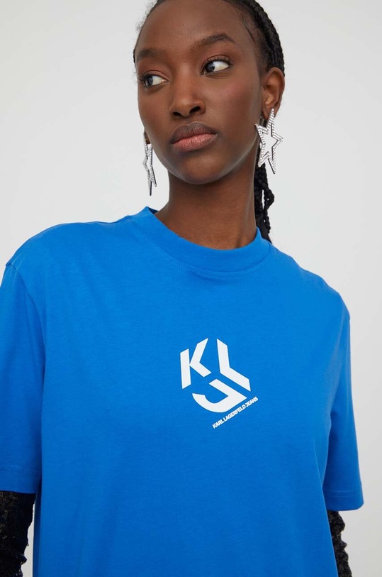 Karl Lagerfeld Jeans tricou 236J1707 albastru