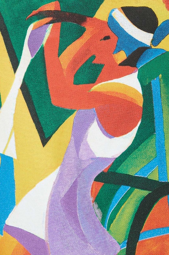 On Vacation t-shirt bawełniany OVC.LT86 czarny