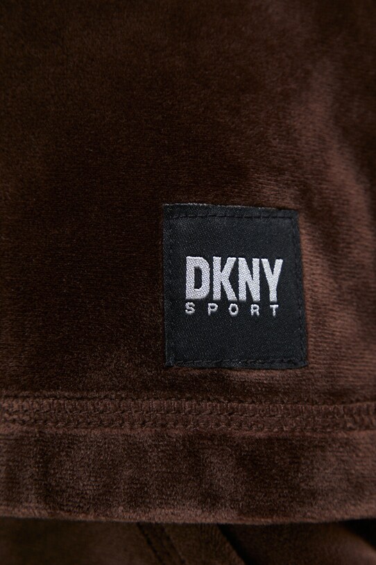 Dkny t-shirt DP3T5950 brązowy