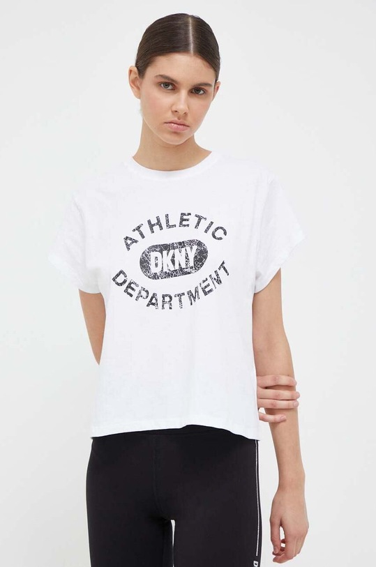 Dkny pamut póló fehér DP3T9253