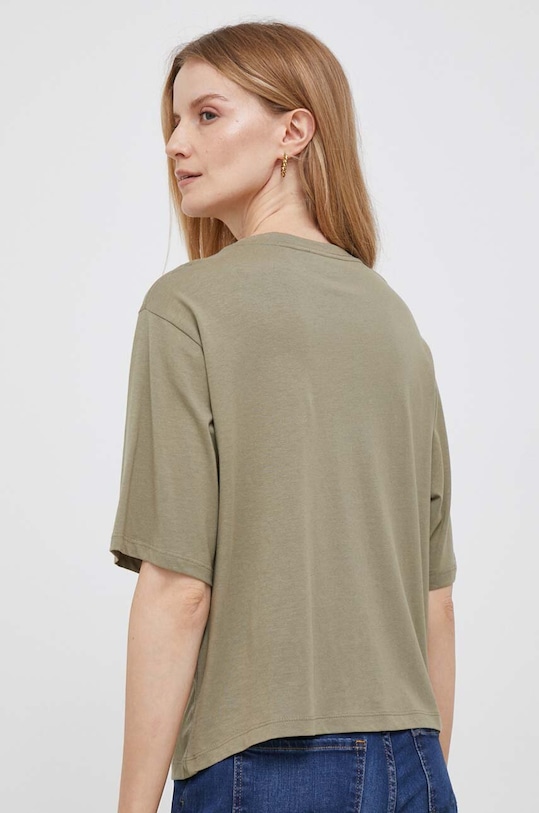 Odzież Dkny t-shirt E33T9USB zielony