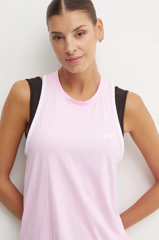 Under Armour top de antrenament Knockout Novelty roz 1379434