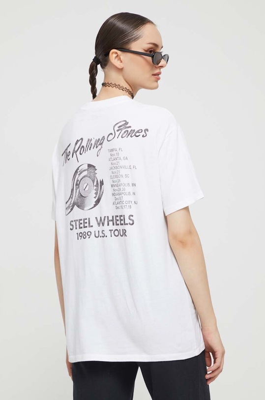 Odzież Abercrombie & Fitch t-shirt bawełniany KI157.3093.178 beżowy