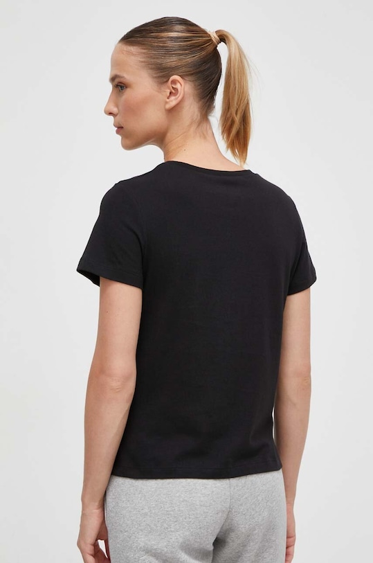 Reebok tricou din bumbac negru 100031101