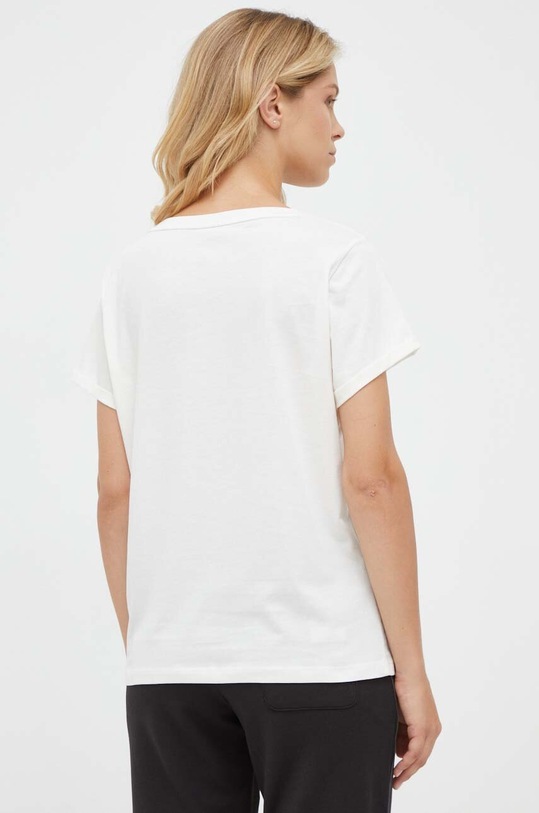 Ρούχα Βαμβακερό t-shirt Tommy Hilfiger UW0UW04525 μπεζ