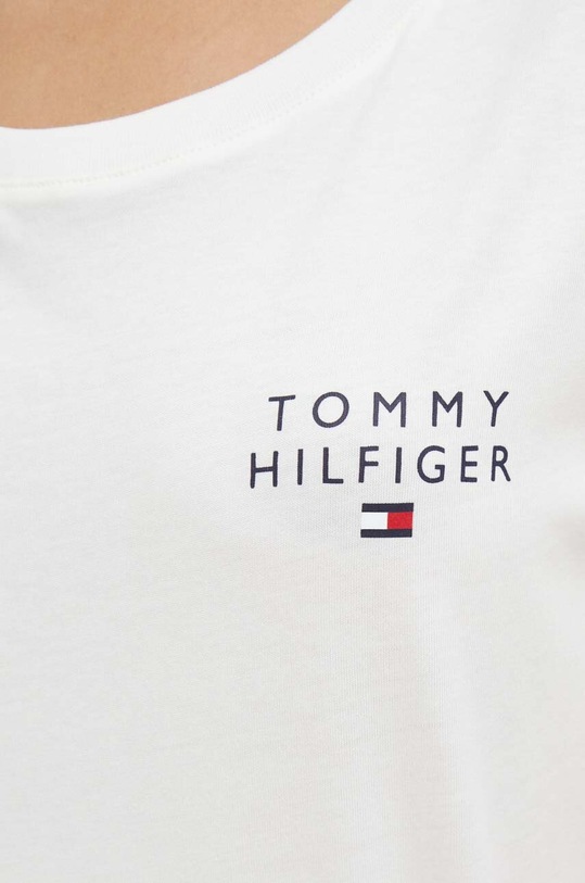 Βαμβακερό t-shirt Tommy Hilfiger UW0UW04525 μπεζ