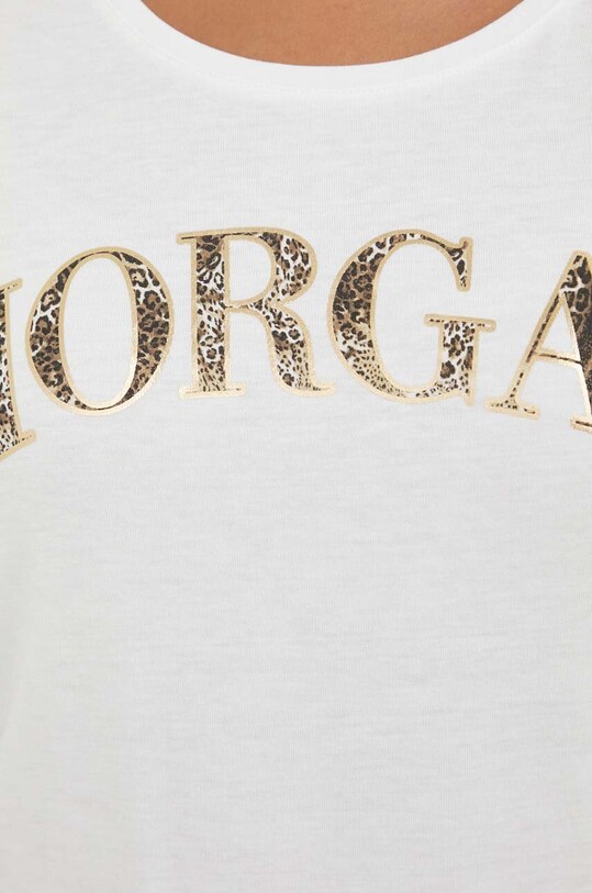 Majica kratkih rukava Morgan bijela DZANZI.OFF.WHITE