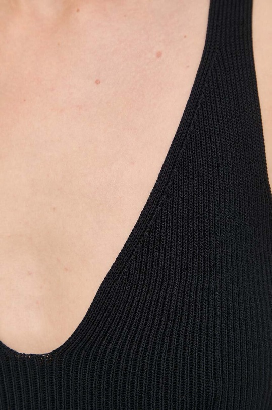 Morgan top MNOUR.NOIR negru