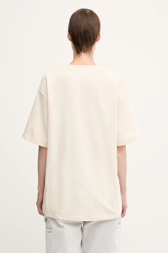 Хлопковая футболка Carhartt WIP I032218.05XX бежевый AA00
