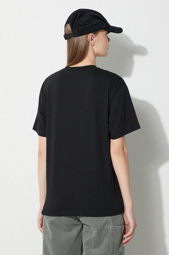 Одяг Бавовняна футболка Carhartt WIP I032215.89XX чорний