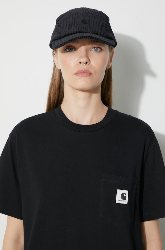 Carhartt WIP tricou din bumbac I032215.89XX negru