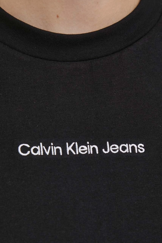 Calvin Klein Jeans t-shirt bawełniany J20J221065 czarny