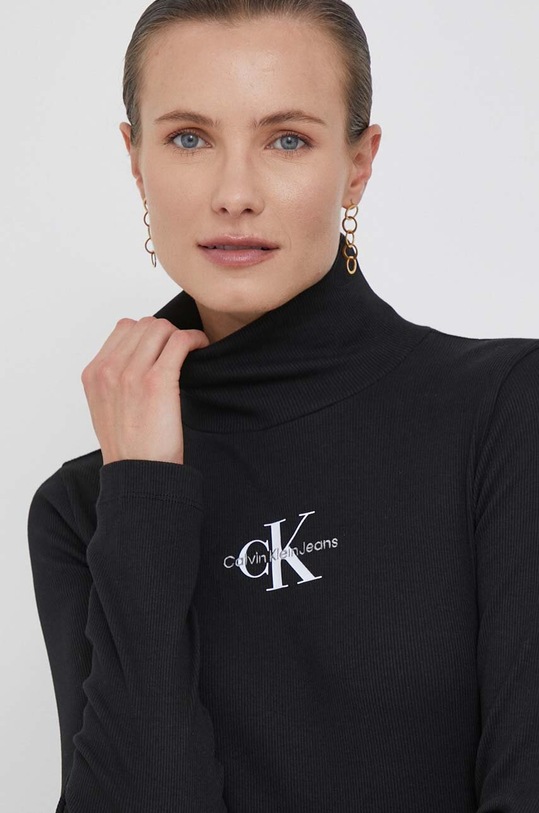 Calvin Klein Jeans hosszú ujjú fekete J20J222024