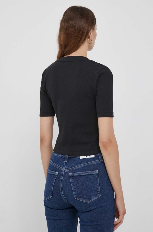 Ρούχα Μπλουζάκι Calvin Klein Jeans J20J222379 μαύρο