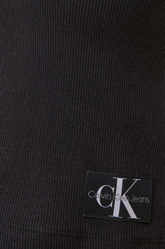 Μπλουζάκι Calvin Klein Jeans J20J222379 μαύρο