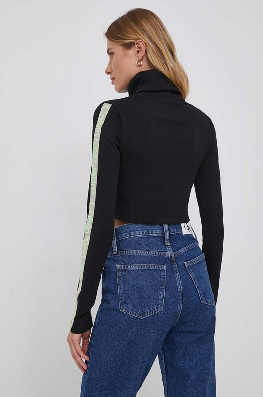 Ruházat Calvin Klein Jeans hosszú ujjú J20J222729 fekete