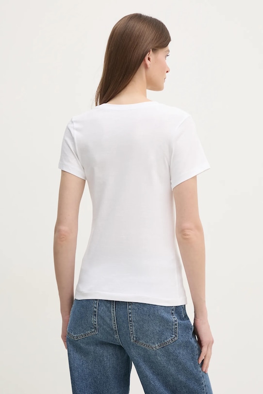 Calvin Klein Jeans tricou din bumbac 2-pack alb J20J219734