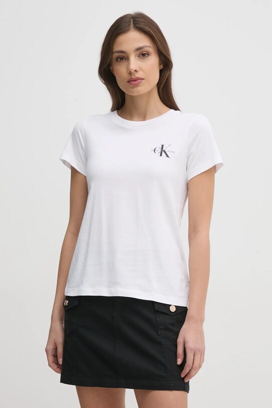 Bavlněné tričko Calvin Klein Jeans 2-pack J20J219734