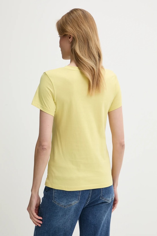Oblečenie Bavlnené tričko Calvin Klein Jeans 2-pak J20J219734 žltá