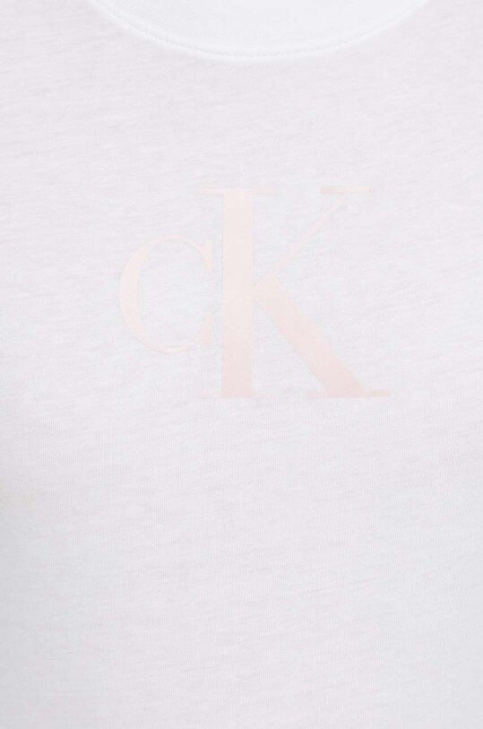 Бавовняна футболка Calvin Klein Jeans білий J20J222343