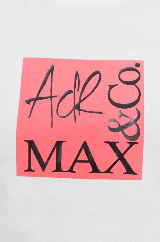 MAX&Co. t-shirt bawełniany x Anna Dello Russo C9740423 biały