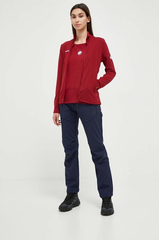 Футболка Mammut Seon 1017.05770 бордо SS24